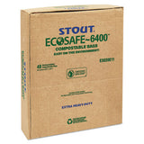 Stout® by Envision™ Ecosafe-6400 Bags, 30 Gal, 1.1 Mil, 30" X 39", Green, 48-box freeshipping - TVN Wholesale