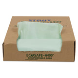 Stout® by Envision™ Ecosafe-6400 Bags, 30 Gal, 1.1 Mil, 30" X 39", Green, 48-box freeshipping - TVN Wholesale