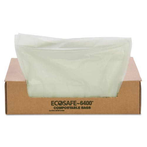 Stout® by Envision™ Ecosafe-6400 Bags, 48 Gal, 0.85 Mil, 42" X 48", Green, 40-box freeshipping - TVN Wholesale