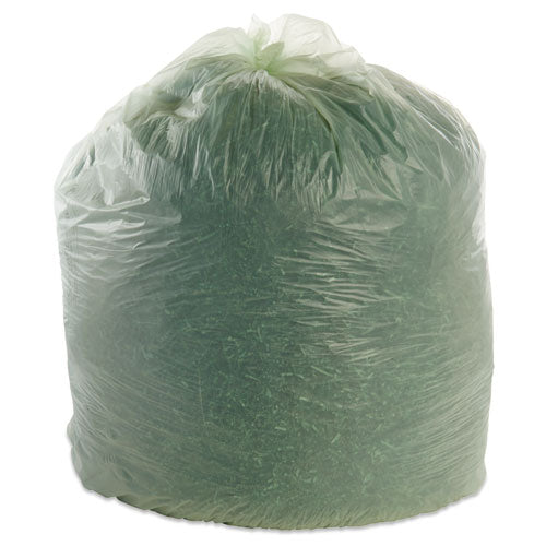 Stout® by Envision™ Ecosafe-6400 Bags, 64 Gal, 0.85 Mil, 48" X 60", Green, 30-box freeshipping - TVN Wholesale