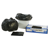 Stout® by Envision™ Total Recycled Content Plastic Trash Bags, 10 Gal, 1 Mil, 24" X 24", Brown-black, 250-carton freeshipping - TVN Wholesale