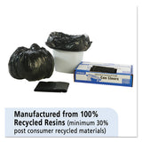 Stout® by Envision™ Total Recycled Content Plastic Trash Bags, 10 Gal, 1 Mil, 24" X 24", Brown-black, 250-carton freeshipping - TVN Wholesale