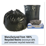 Stout® by Envision™ Total Recycled Content Plastic Trash Bags, 45 Gal, 1.5 Mil, 40" X 48", Brown-black, 100-carton freeshipping - TVN Wholesale