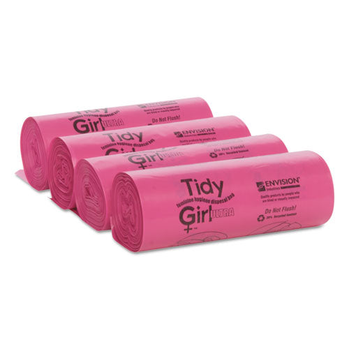 Tidy Girl™ Feminine Hygiene Sanitary Disposal Bags, 4" X 10", Natural, 600-carton freeshipping - TVN Wholesale