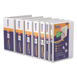 Stride Quickfit D-ring View Binder, 3 Rings, 5" Capacity, 11 X 8.5, White freeshipping - TVN Wholesale