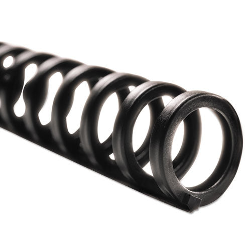 GBC® Proclick Easy Edit Spines, 1-2" Diameter, 85 Sheet Capacity, Black, 25-pack freeshipping - TVN Wholesale