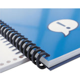 GBC® Proclick Easy Edit Spines, 1-2" Diameter, 85 Sheet Capacity, Black, 25-pack freeshipping - TVN Wholesale