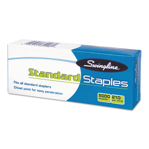 Swingline® S.f. 1 Standard Staples, 0.25" Leg, 0.5" Crown, Steel, 5,000-box freeshipping - TVN Wholesale