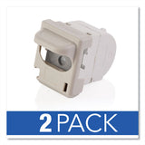 Swingline® Desktop Electric Stapler Cartridge, 0.25" Leg, 0.5" Crown, Steel, 1,500-cartridge, 2 Cartridges-box, 3000-box freeshipping - TVN Wholesale