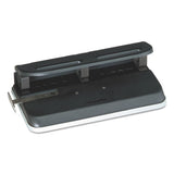 Swingline® 24-sheet Easy Touch Two- To Seven-hole Precision-pin Punch, 9-32" Holes, Black freeshipping - TVN Wholesale
