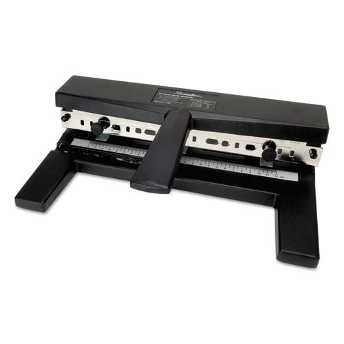 Swingline® 40-sheet Heavy-duty Two- To Seven-hole Adjustable Heavy-duty Paper Punch, 9-32" Holes, Black freeshipping - TVN Wholesale