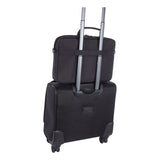 Swiss Mobility Cadence Slim Briefcase, Holds Laptops 15.6", 3.5" X 3.5" X 16", Charcoal freeshipping - TVN Wholesale