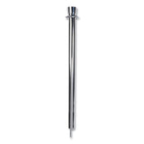 Tatco Crowd Control Posts, Chrome, 41" High, Silver, 2-box freeshipping - TVN Wholesale