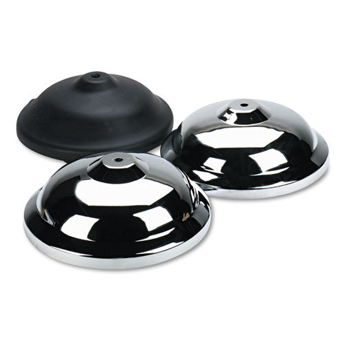 Tatco Crowd Control Bases, Chrome, 12" Dia, Silver, 2-box freeshipping - TVN Wholesale