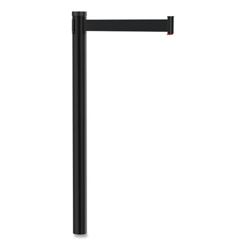 Tatco Adjusta-tape Crowd Control Posts Only, Steel, 40" High, Black, 2-box freeshipping - TVN Wholesale