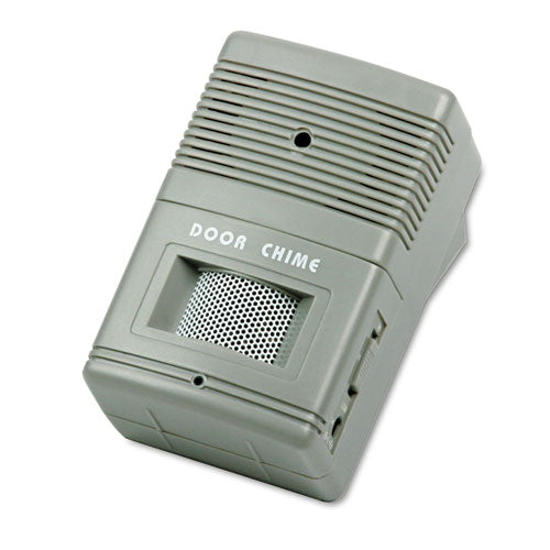 Tatco Visitor Arrival-departure Chime, Battery Operated, 2.75w X 2d X 4.25h, Gray freeshipping - TVN Wholesale