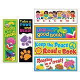 TREND® Bookmark Combo Packs, Celebrate Reading Variety #1, 2 X 6, 216-pack freeshipping - TVN Wholesale