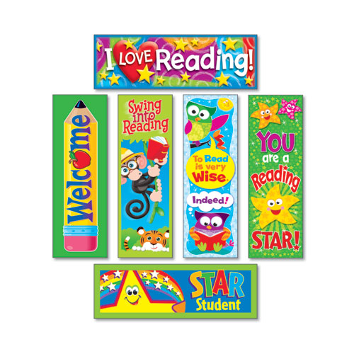 TREND® Bookmark Combo Packs, Reading Fun Variety Pack #2, 2 X 6, 216-pack freeshipping - TVN Wholesale