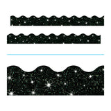 TREND® Terrific Trimmers Sparkle Border, 2.75" X 32 Ft, Black freeshipping - TVN Wholesale