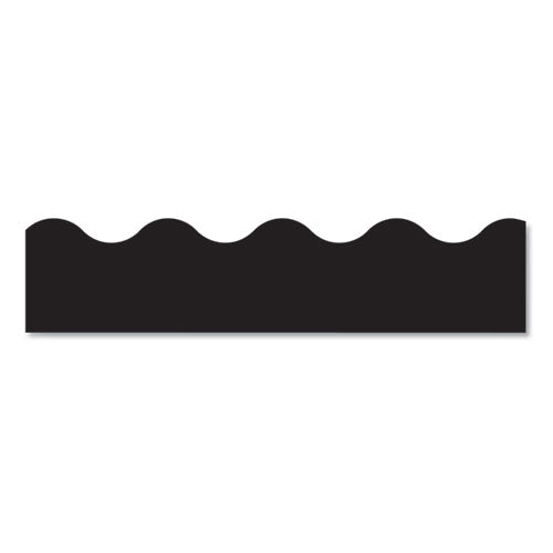 TREND® Terrific Trimmers Solid Colors Board Trim, 2.25" X 39 Ft, Black freeshipping - TVN Wholesale