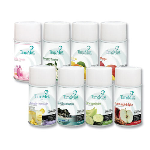 TimeMist® Premium Metered Air Freshener Refill, Dutch Apple And Spice, 6.6 Oz Aerosol Spray, 12-carton freeshipping - TVN Wholesale
