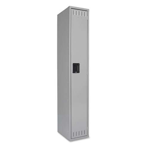 Tennsco Single Tier Locker, Three Units, 36w X 18d X 72h, Medium Gray freeshipping - TVN Wholesale