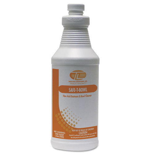 Theochem Laboratories Safe-t-bowl Liquid Toilet Bowl Cleaner, 32 Oz Bottle, 12-carton freeshipping - TVN Wholesale