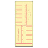 TOPS™ Time Clock Cards, Replacement For 35100-10, One Side, 4 X 9, 100-pack freeshipping - TVN Wholesale