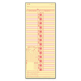 TOPS™ Time Clock Cards, Replacement For 10-100382-1950-9631, Two Sides, 3.5 X 10.5, 500-box freeshipping - TVN Wholesale