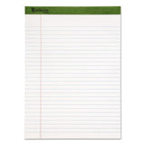 Ampad® Earthwise By Ampad Recycled Writing Pad, Narrow Rule, Politex Green Headband, 50 White 5 X 8 Sheets, Dozen freeshipping - TVN Wholesale