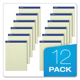 Ampad® Pastel Writing Pads, Wide-legal Rule, Blue Headband, 50 Green-tint 8.5 X 11.75 Sheets, Dozen freeshipping - TVN Wholesale