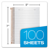 Ampad® Gold Fibre Personal Notebooks, 1 Subject, Medium-college Rule, Classic Green Cover, 7 X 5, 100 Sheets freeshipping - TVN Wholesale