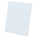 Ampad® Quadrille Pads, Quadrille Rule (4 Sq-in), 50 White (heavyweight 20 Lb) 8.5 X 11 Sheets freeshipping - TVN Wholesale