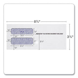 TOPS™ 1099 Double Window Envelope, Commercial Flap, Gummed Closure, Contemporary Seam, 3.75 X 8.75, White, 24-pack freeshipping - TVN Wholesale