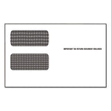 TOPS™ 1099 Double Window Envelope, Commercial Flap, Gummed Closure, 5.63 X 9, White, 24-pack freeshipping - TVN Wholesale