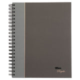 TOPS™ Royale Wirebound Business Notebooks, 1 Subject, Medium-college Rule, Black-gray Cover, 8.25 X 5.88, 96 Sheets freeshipping - TVN Wholesale