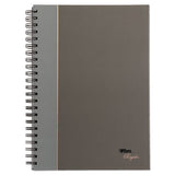TOPS™ Royale Wirebound Business Notebooks, 1 Subject, Medium-college Rule, Black-gray Cover, 11.75 X 8.25, 96 Sheets freeshipping - TVN Wholesale