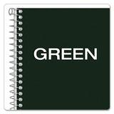 Oxford™ Earthwise By Oxford Recycled One-subject Notebook, Narrow Rule, Green Cover, 8 X 5, 80 Sheets freeshipping - TVN Wholesale