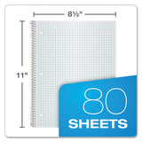 Oxford™ Earthwise By Oxford Recycled Single Subject Notebook, Quadrille Rule-unruled, Randomly Assorted Covers, 11 X 8.5, 80 Sheets freeshipping - TVN Wholesale
