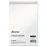 Ampad® Steno Pads, Gregg Rule, Tan Cover, 80 White 6 X 9 Sheets freeshipping - TVN Wholesale