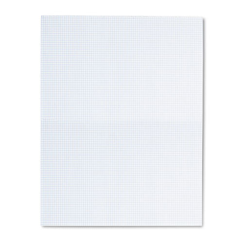 TOPS™ Quadrille Pads, Quadrille Rule (5 Sq-in), 50 White 8.5 X 11 Sheets freeshipping - TVN Wholesale