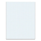 TOPS™ Quadrille Pads, Quadrille Rule (6 Sq-in), 50 White 8.5 X 11 Sheets freeshipping - TVN Wholesale