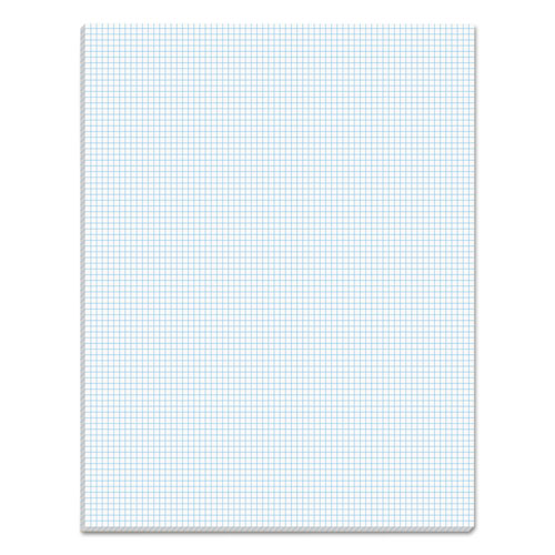 TOPS™ Quadrille Pads, Quadrille Rule (8 Sq-in), 50 White 8.5 X 11 Sheets freeshipping - TVN Wholesale