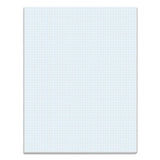 TOPS™ Quadrille Pads, Quadrille Rule (8 Sq-in), 50 White 8.5 X 11 Sheets freeshipping - TVN Wholesale