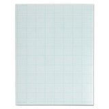 TOPS™ Cross Section Pads, Cross-section Quadrille Rule (8 Sq-in, 1 Sq-in), 50 White 8.5 X 11 Sheets freeshipping - TVN Wholesale
