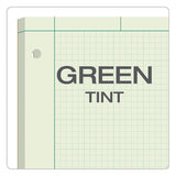 TOPS™ Engineering Computation Pads, Cross-section Quadrille Rule (5 Sq-in, 1 Sq-in), Green Cover, 200 Green-tint 8.5 X 11 Sheets freeshipping - TVN Wholesale