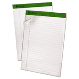 Ampad® Earthwise By Ampad Recycled Writing Pad, Wide-legal Rule, Politex Sand Headband, 40 White 8.5 X 11.75 Sheets, 4-pack freeshipping - TVN Wholesale