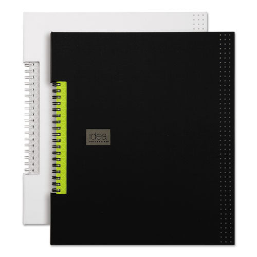 Oxford™ Idea Collective Professional Wirebound Hardcover Notebook, 1 Subject, Medium-college Rule, Black Cover, 11 X 8.5, 80 Sheets freeshipping - TVN Wholesale
