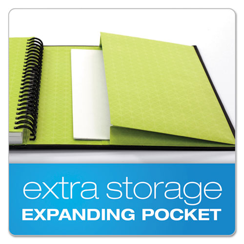 Oxford™ Idea Collective Professional Wirebound Hardcover Notebook, 1 Subject, Medium-college Rule, Black Cover, 8 X 5.5, 80 Sheets freeshipping - TVN Wholesale