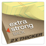 TOPS™ Docket Ruled Perforated Pads, Narrow Rule, 50 Canary-yellow 5 X 8 Sheets, 12-pack freeshipping - TVN Wholesale